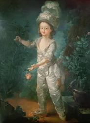 Portrait du Dauphin, futur roi Louis XVII de France (1785-95)